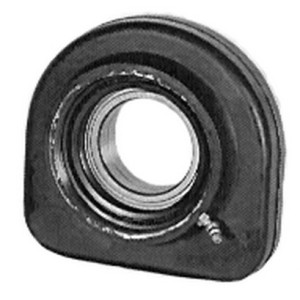 Propeller shaft bearing with ball bearing