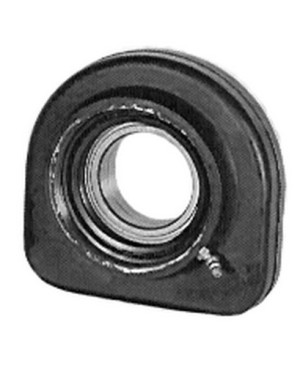 Propeller shaft bearing with ball bearing