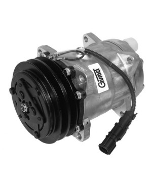 Air condition compressor with coupling