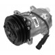 Air condition compressor with coupling