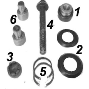 Repair kit release lever