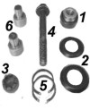 Repair kit release lever