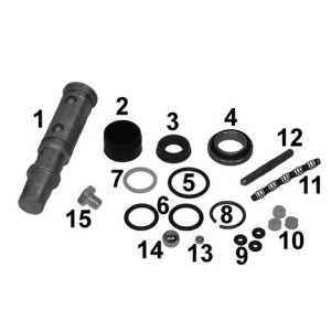 Repair kit tilt pump, cabin