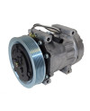 Air condition compressor with coupling