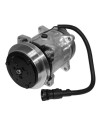 Air condition compressor with coupling