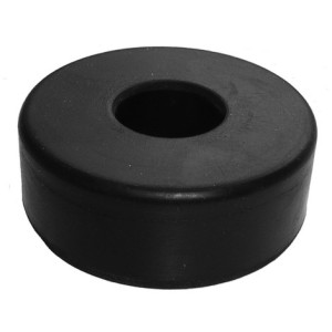 Rubber buffer, shock absorber