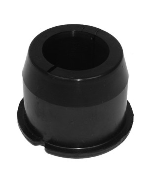 Plastic bushing, stabilizer