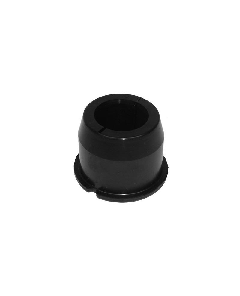 Plastic bushing, stabilizer