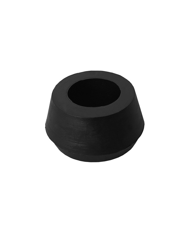 Rubber buffer, shock absorber, lower