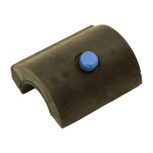 Bushing half, stabilizer