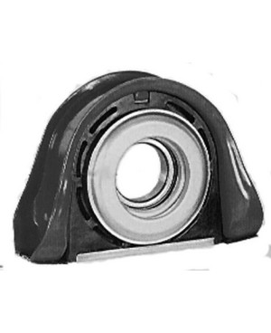 Propeller shaft bearing with ball bearing