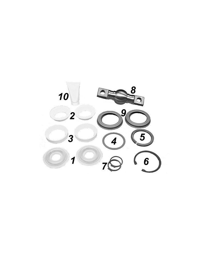 Repair kit axle rod with ball bolt