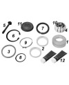 Repair kit central joint, V-arm