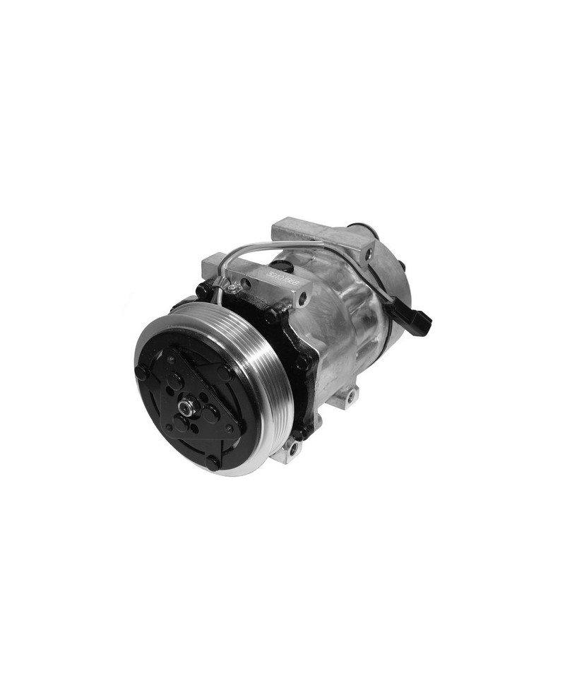 Air condition compressor with coupling