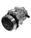 Air condition compressor with coupling