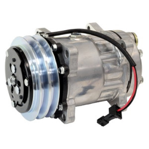 Air condition compressor with coupling