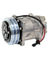 Air condition compressor with coupling