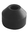 Rubber buffer for radiator