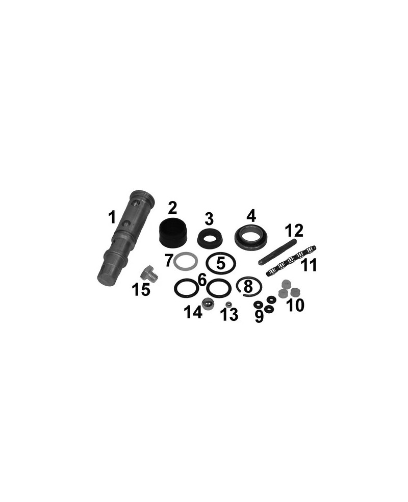 Repair kit tilt pump, cabin