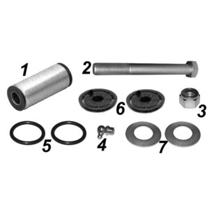 Repair kit spring bushing, complete