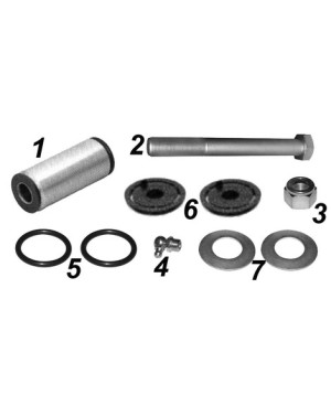 Repair kit spring bushing, complete