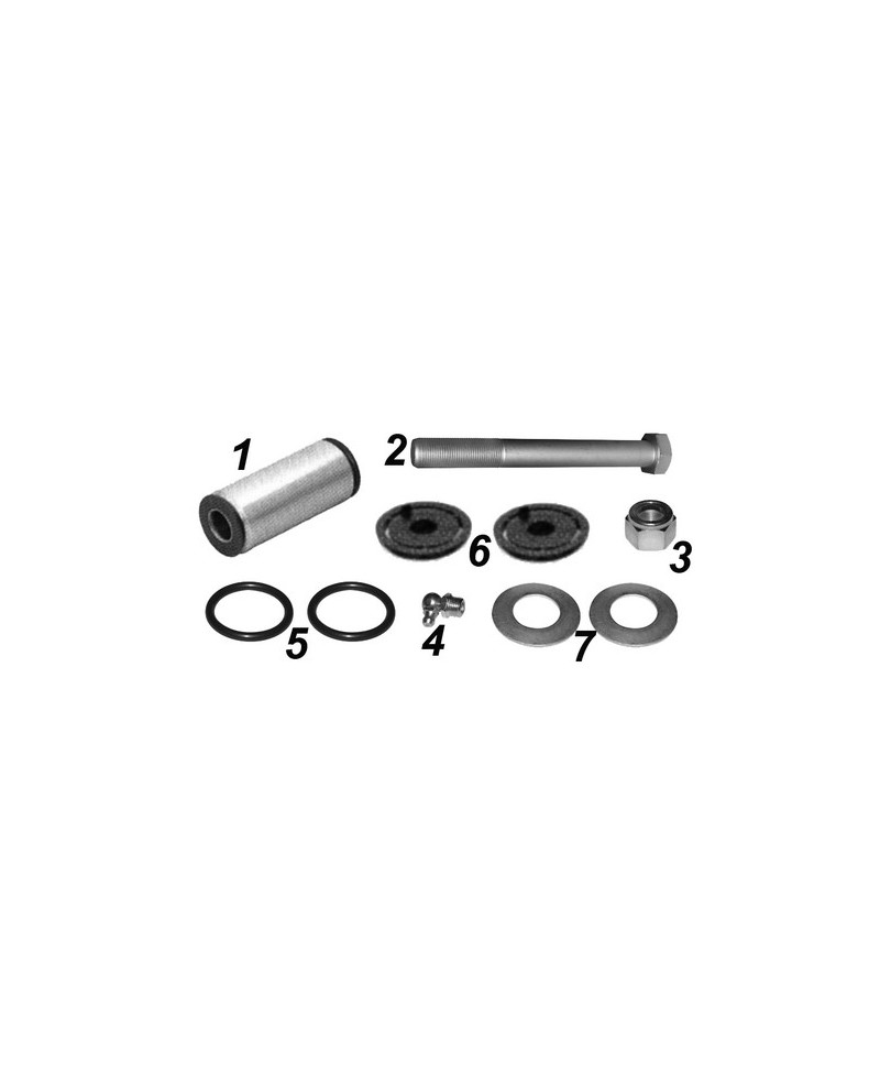 Repair kit spring bushing, complete