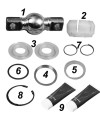 Repair kit axle rod