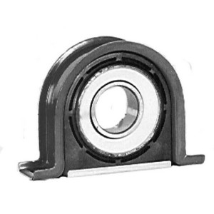 Propeller shaft bearing with ball bearing