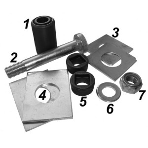 Repair kit for trailling arm