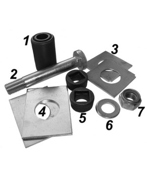 Repair kit for trailling arm