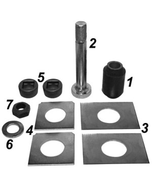 Repair kit for trailling arm