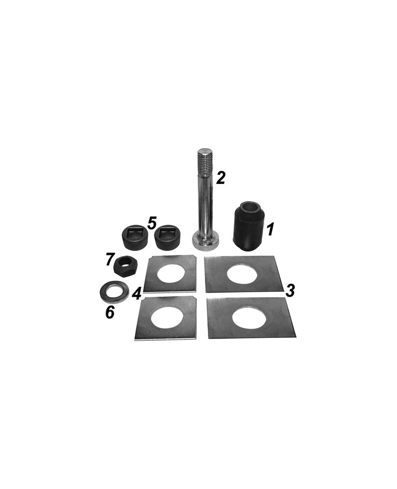 Repair kit for trailling arm