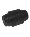 Spring bushing, leaf spring