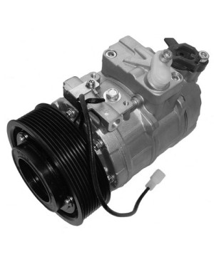 Air condition compressor with coupling