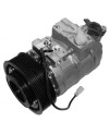 Air condition compressor with coupling