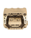 Engine mounting, rear