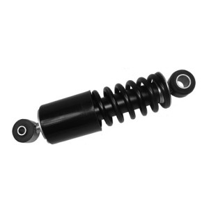 Shock absorber, cabin