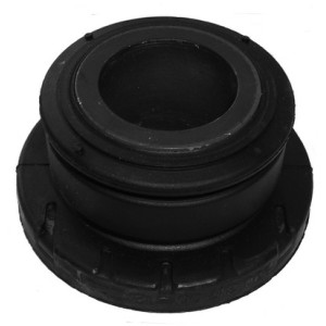 Rubber slide bearing for driver cabin