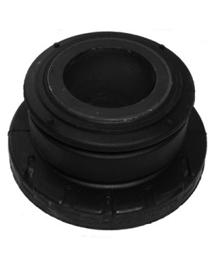 Rubber slide bearing for driver cabin