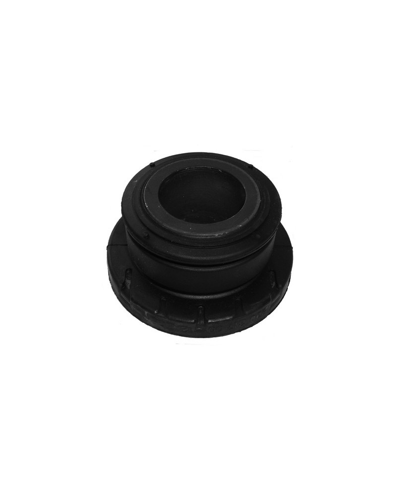 Rubber slide bearing for driver cabin