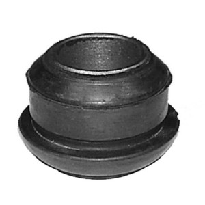 Rubber bushing for spring eye