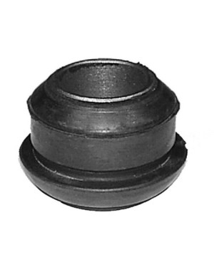 Rubber bushing for spring eye