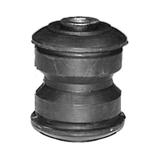 Rubber bushing for spring