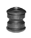 Rubber bushing for spring