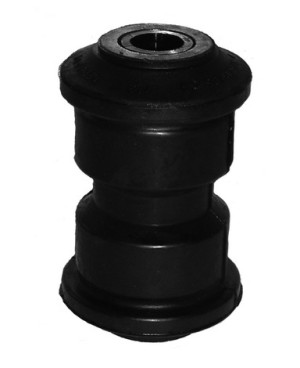 Rubber bushing for spring