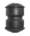 Rubber bushing for spring