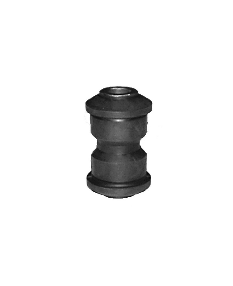 Rubber bushing for spring