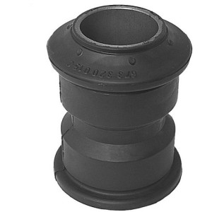 Rubber bushing for spring bracket, rear