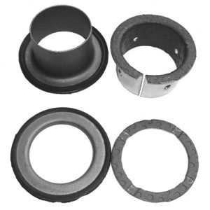 Rubber metal bushing