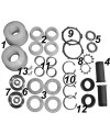 Repair kit stabilizer, rear